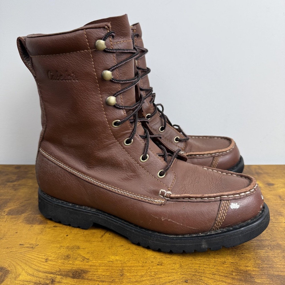 Cabelas Kangaroo Boots Mens 9 EE Leather GORE-TEX Upland Hunting Featherlight